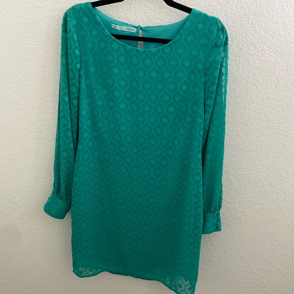 Maurice Turquoise Dress